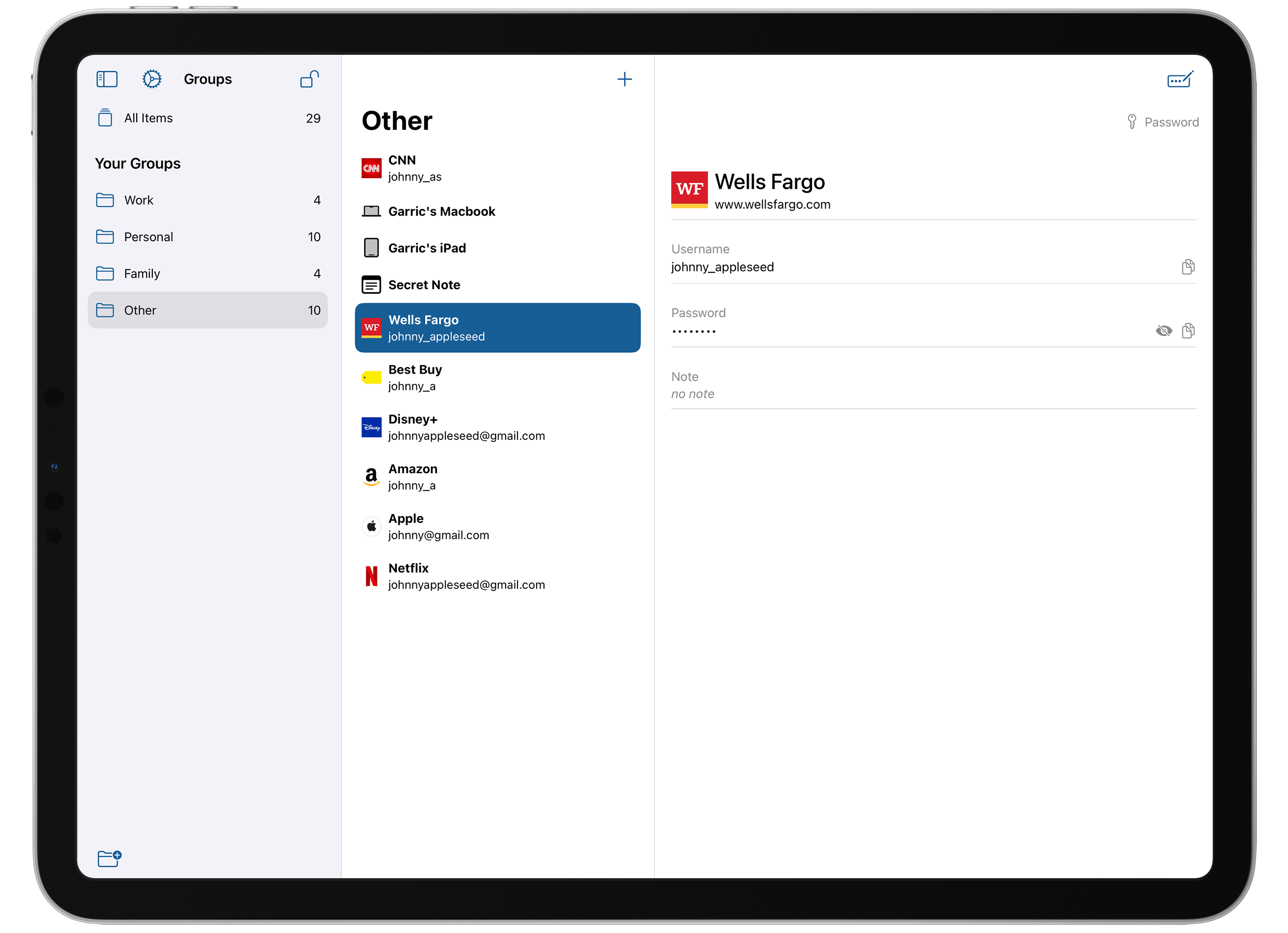 iPad Screenshot